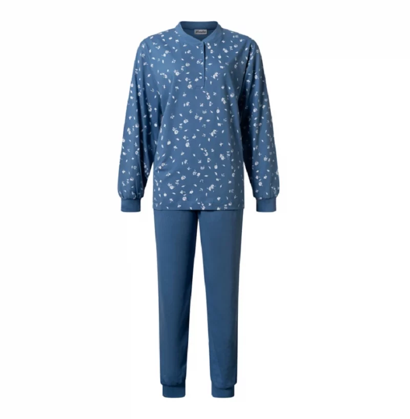 dames pyjama porto 124157 samen raf blauw
