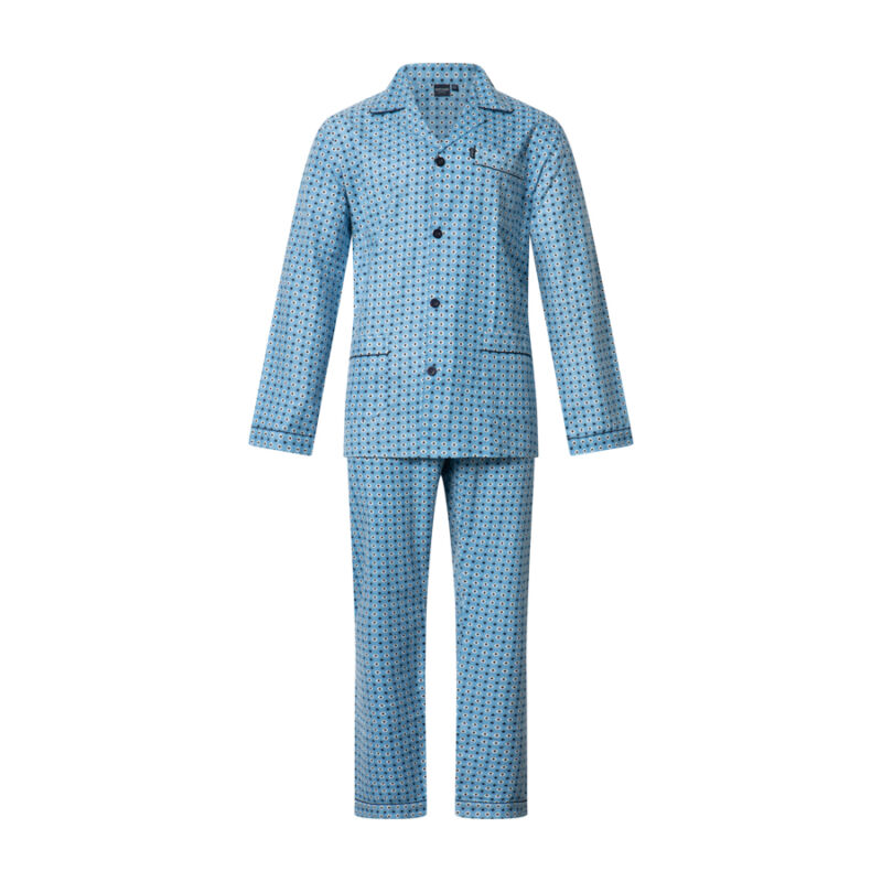 heren pyjama gentlemen flanel 9441